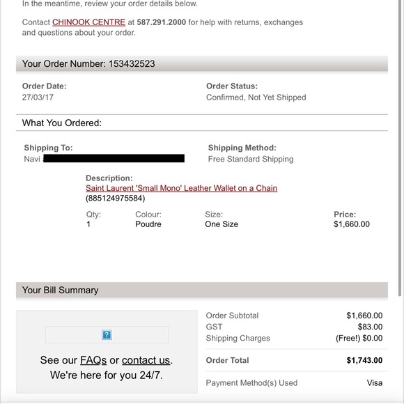 Saint Laurent Cassandre Envelope WOC Bag - Picture 13 of 17